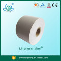 linerless label without base paper